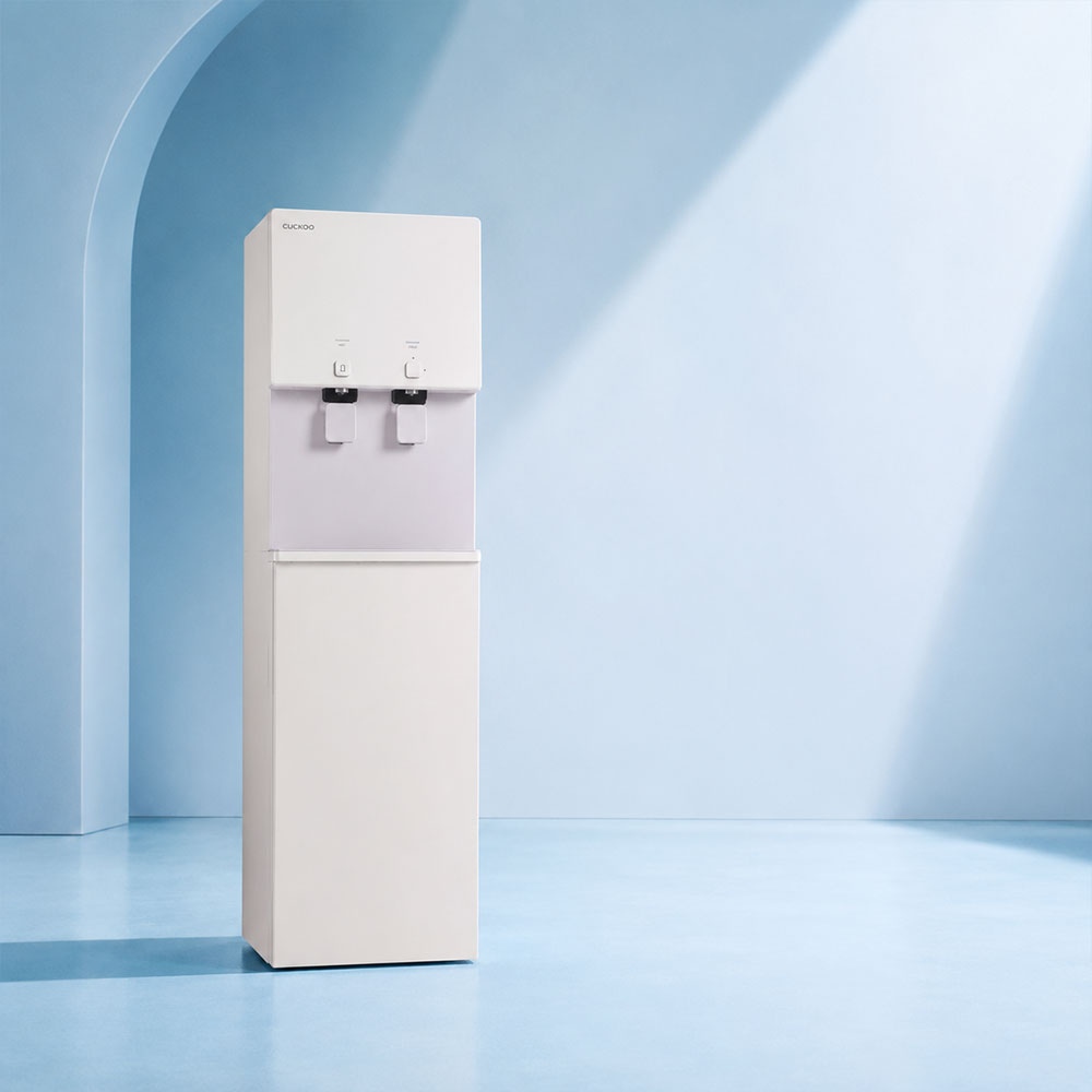CUCKOO Flo Stand water purifier alternate product view for office and commercial use in Malaysia